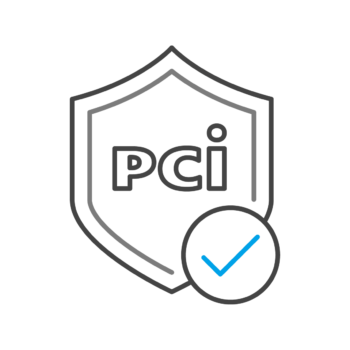 PCI compliance icon.
