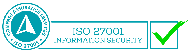 ISO certification badge.